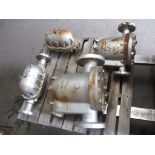 (4) TLV Steam Traps; (1) 4", (3) 2"