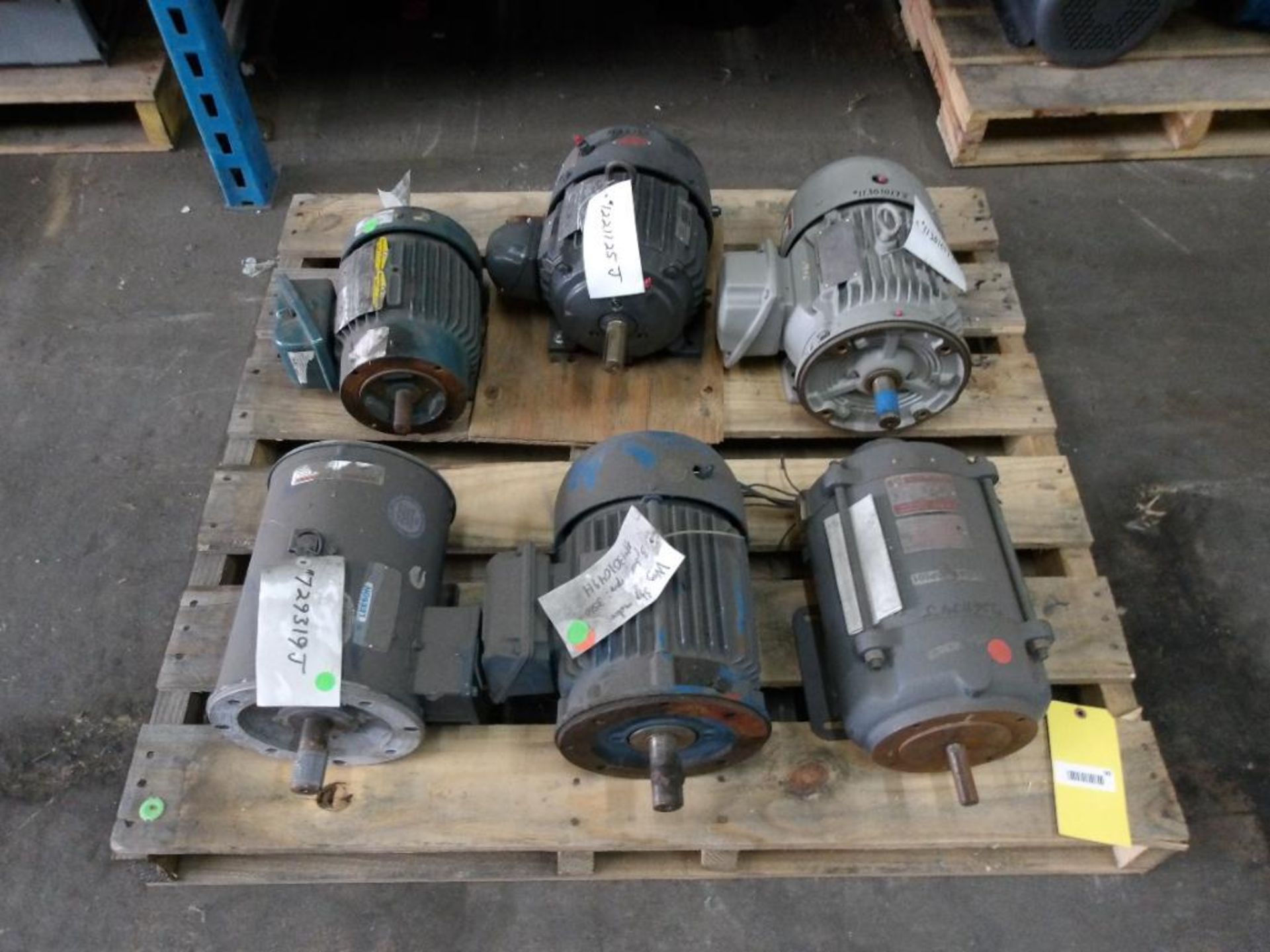 Electric Motors; Wegg, Leeson, Baldor, Siemens, Emerson (New Old Stock)