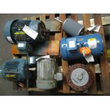 (New) Baldor 10HP Motor, 215T Frame, 230/460 V, 3500 RPM, 3-PH, (New) Baldor 7-1/2HP Motor, 213TC Fr