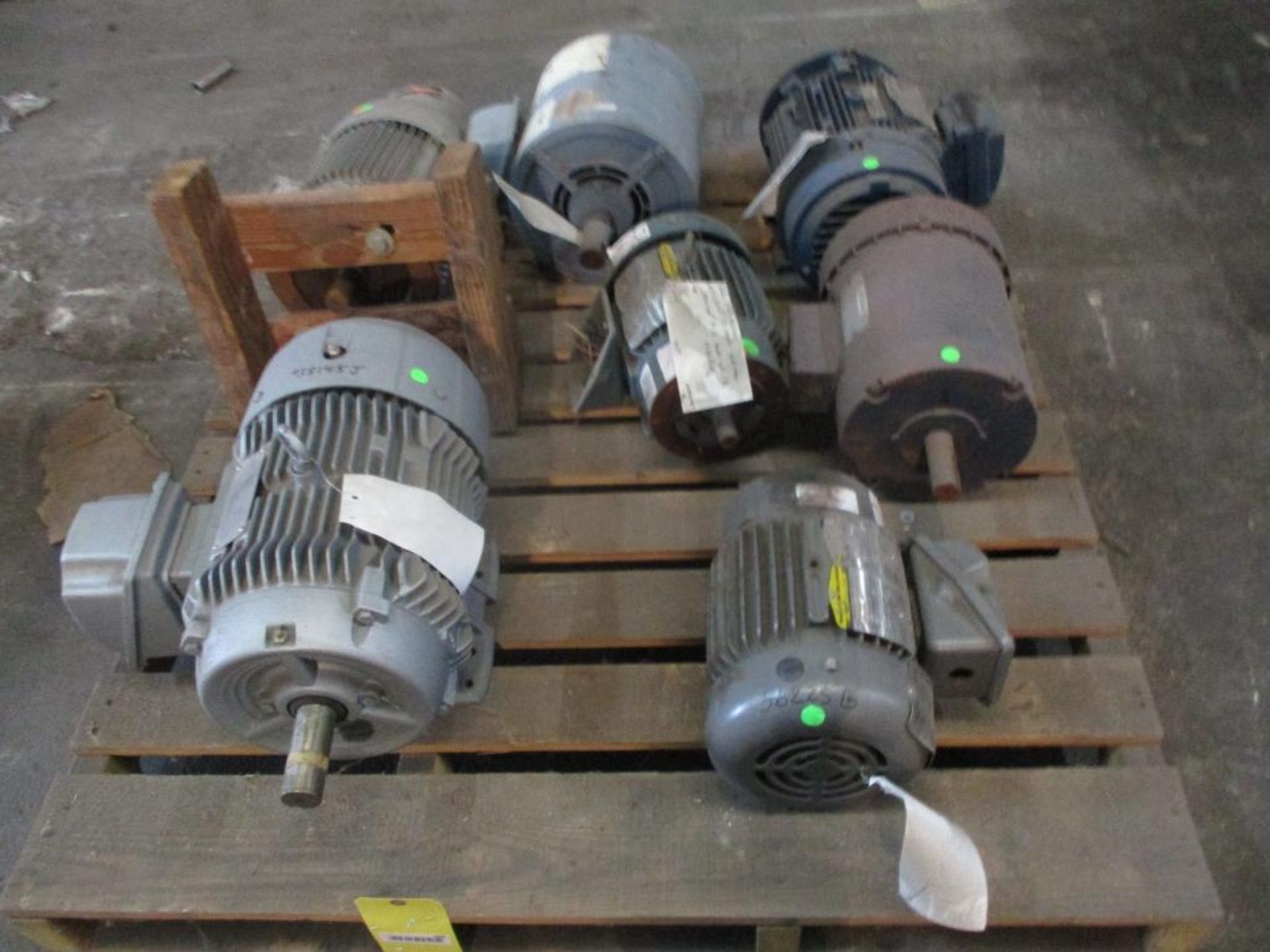 Siemens 2 HP & 10 HP, (2) Baldor 1 HP Motors & More (7) pcs. (New)