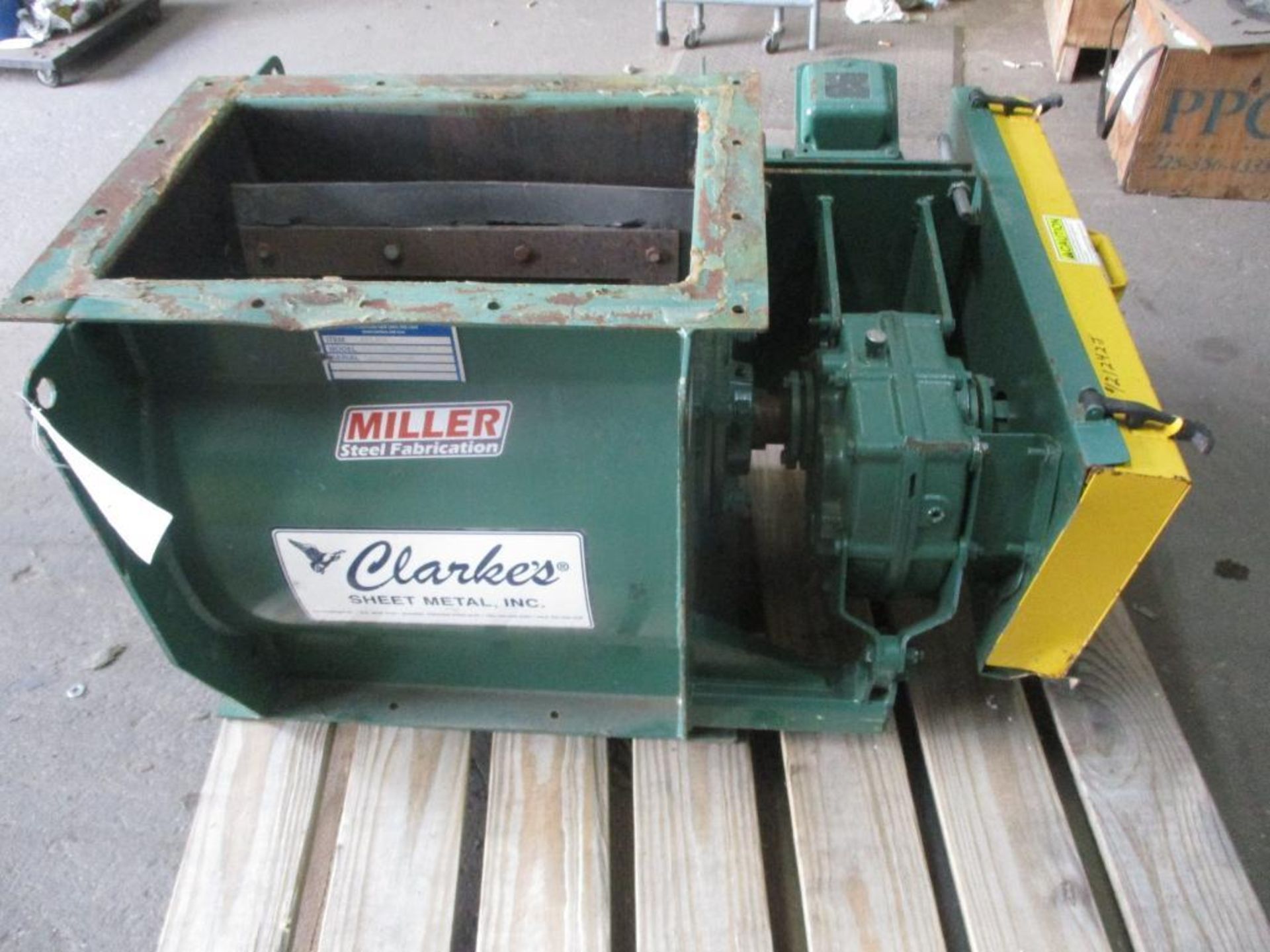 Clark 20x14 Airlock/Feeder w/ Toshiba 3HP Motor