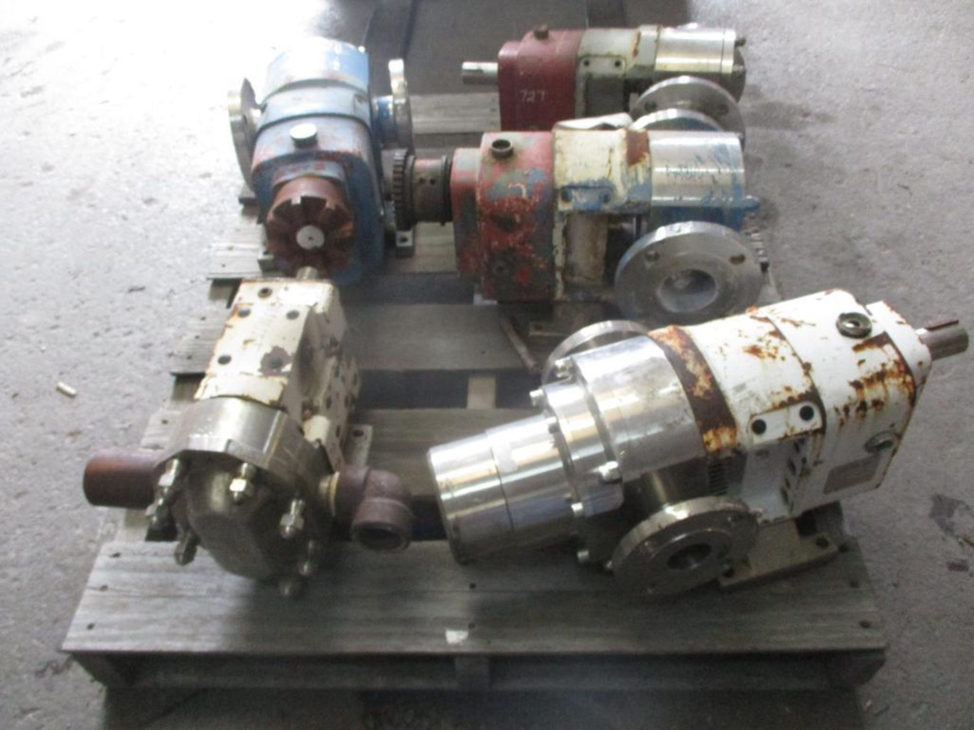 (3) Wright 3" Stainless Rotary Lobe Pumps, (1) Wright 1-1/2", (1) Wright 2" (Used) - Image 4 of 4