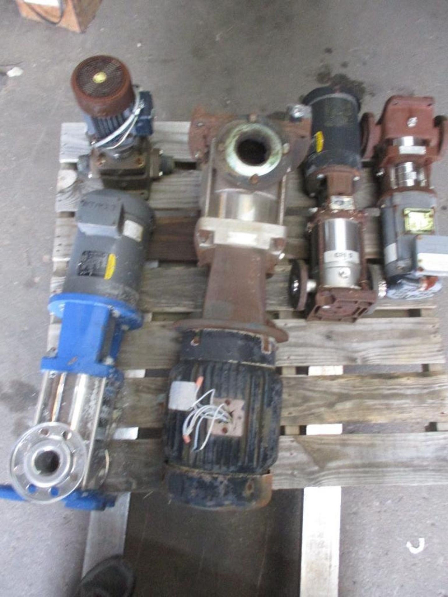 (Used) Berkley 3HP 2" Stainless Pump, Grundfos CRN45, 7-1/2HP, 3" Pump, Grundfos CR4-10, .37KW, 1-1/