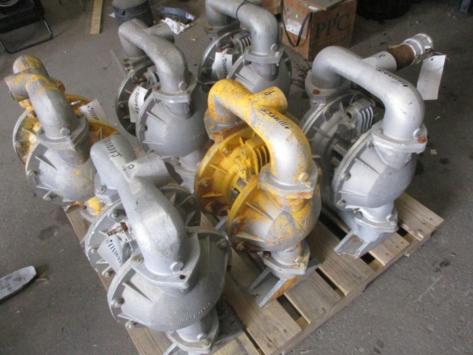 (6) Versa-Matic 2" Stainless Diaphragm Pumps (Used) - Image 4 of 4