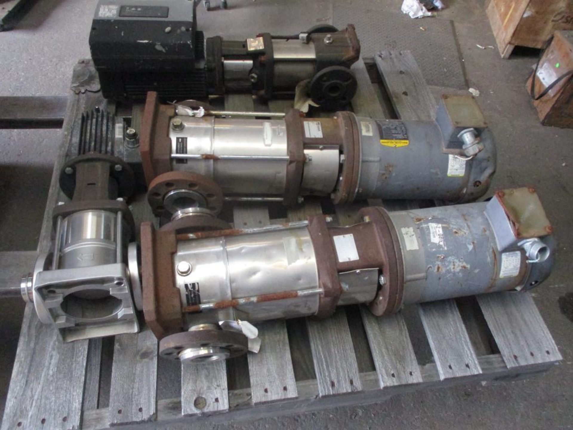 (2) Ebara EVMJ105 Stainless 5HP 2" Pump, CRE5-1-1/2" Pump, Grundfos 1-1/2" Stainless Pump - Image 4 of 4