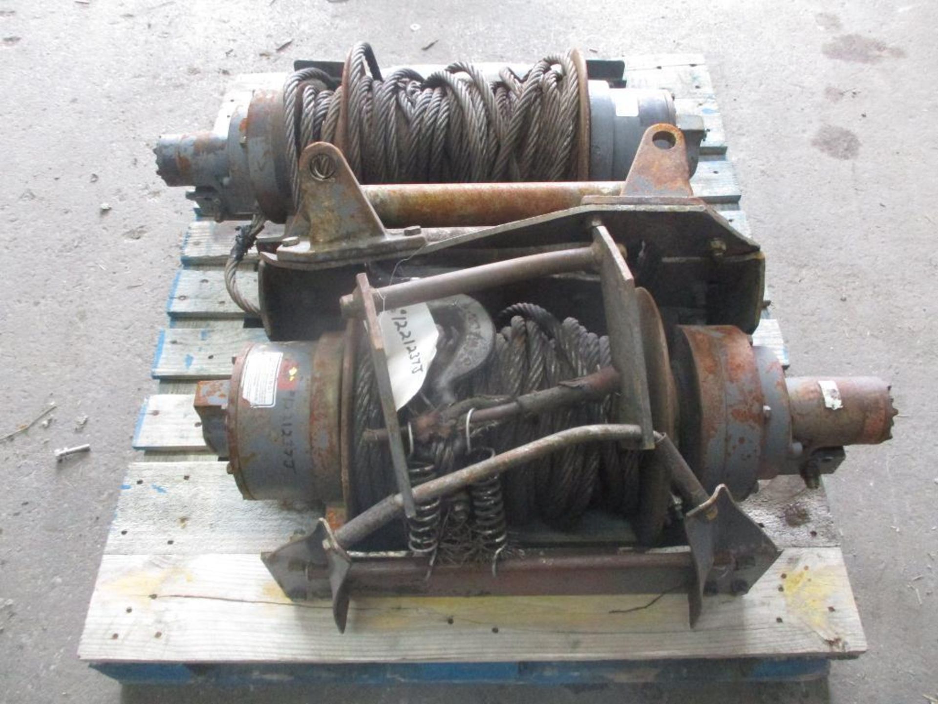 (2) DP 20,000 LB. Hydraulic Winches (Used) - Image 3 of 4