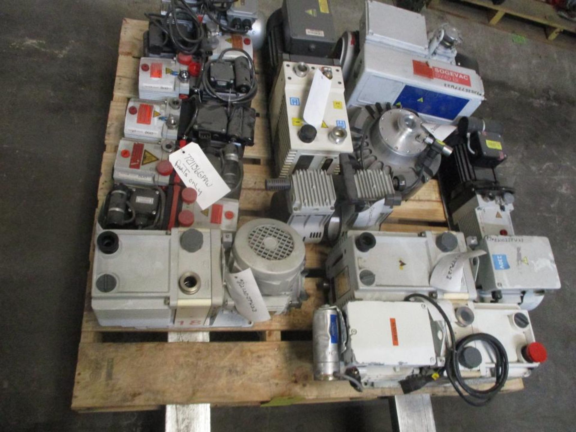 (14) Vacuum Pumps; Pfieffer DV02.5, DV03, Edwards E2M18, Agilent DS402 & More - Image 2 of 4