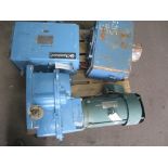 (Used) Chemineer 4GTD-15 Mixer, 15HP Motor, (Used) (2) Chemineer 4HT Mixers