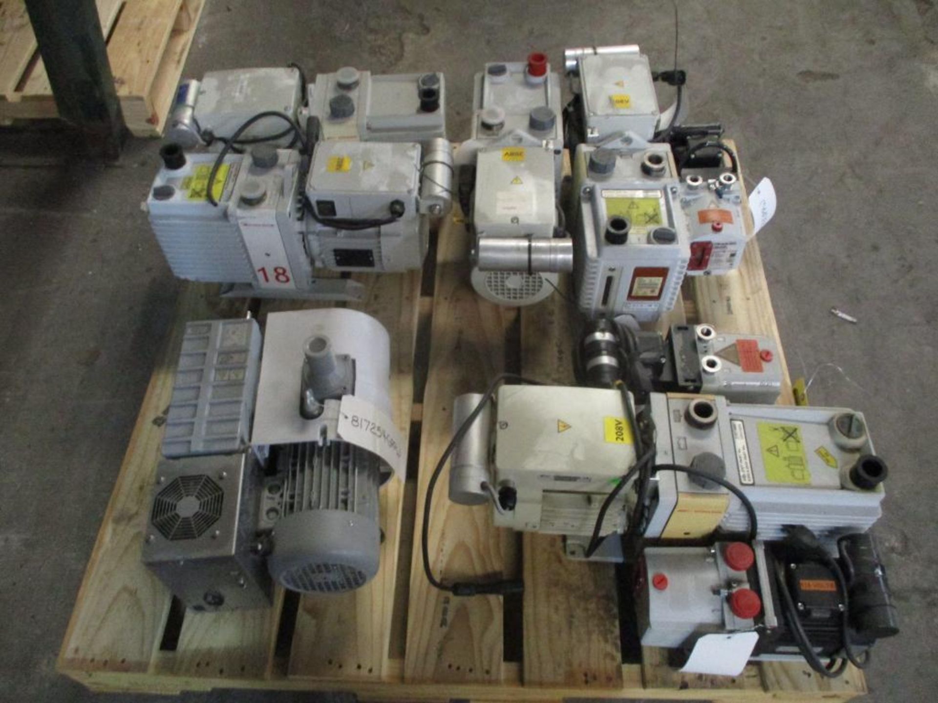Vacuum Pumps; (4) Edwards E1M18, (1) E2M18, Pfeiffer DV03, DV02.5, DV02, Agilent MS40-S - Image 4 of 4