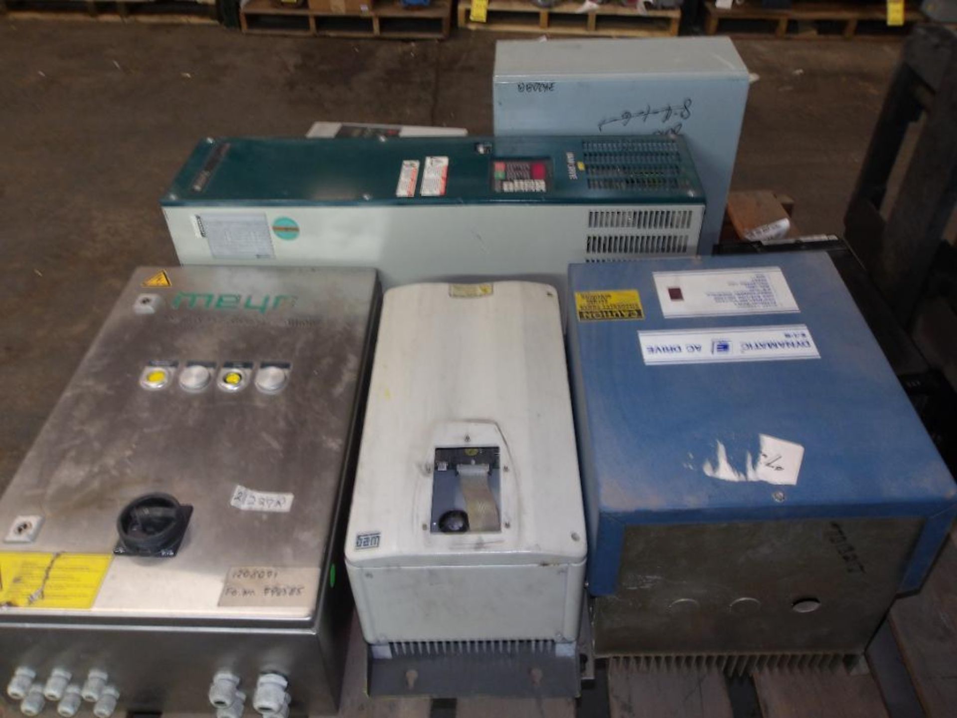 (Used) Controllers & Drives; Eaton, Weg, Reliance, Allen-Bradley, and More