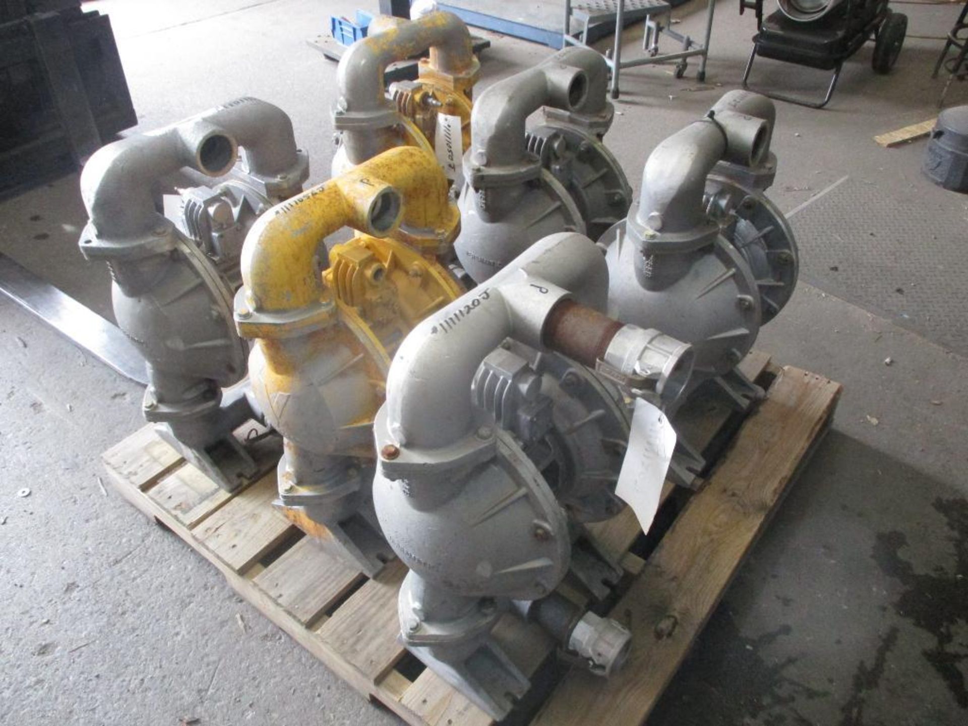 (6) Versa-Matic 2" Stainless Diaphragm Pumps (Used) - Image 3 of 4