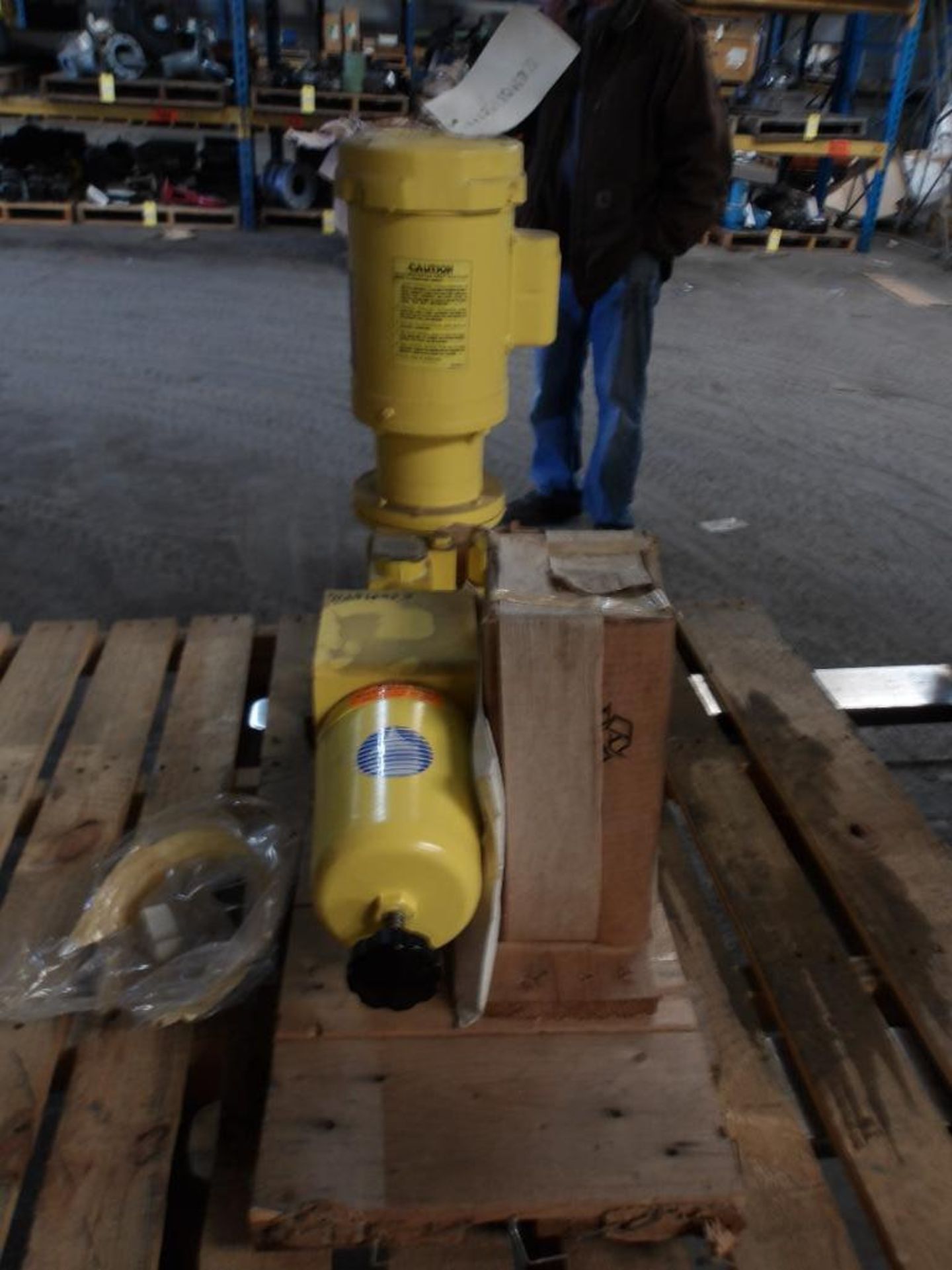 (New) Milton Roy Dowsing Pump, Model RS11, w/ Reliance Motor - Image 2 of 5