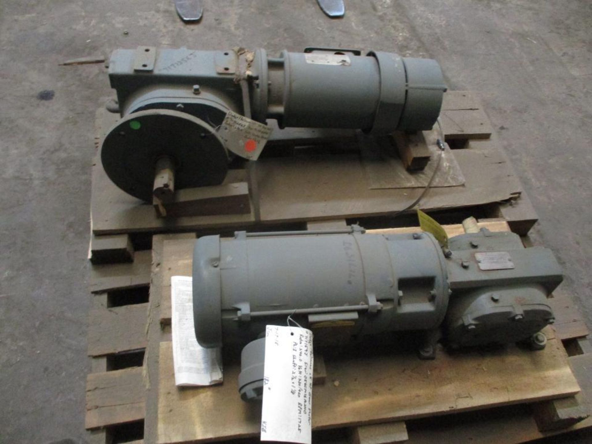 (2) Dodge/Reliance Gearmotors; (1) .5 HP, Ratio: 240, (1) 3/4 HP, Ratio: 240 (New) - Image 3 of 4