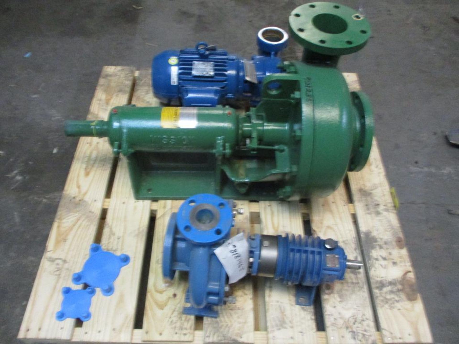 Mission 4x5R Pump, Trueflo 1-1/2 x 2-1/2-8 Pump, Voight-Abernathy 3" Pump/5HP Motor - Image 2 of 4