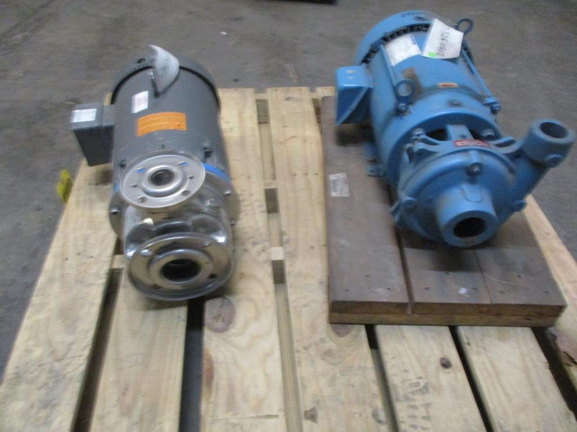 Goulds G&L 1-1/2 x 2-1/2-6 Stainless 10 HP Pump, Mepco 1-1/2 x 2 Iron 7-1/2 HP Pump (New) - Image 4 of 4