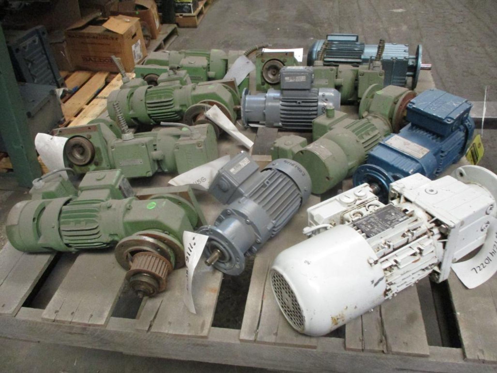 (11) Small Gear Motors; Lenze, Sew Eurodrive, Bauer, & More (Used) - Image 2 of 4