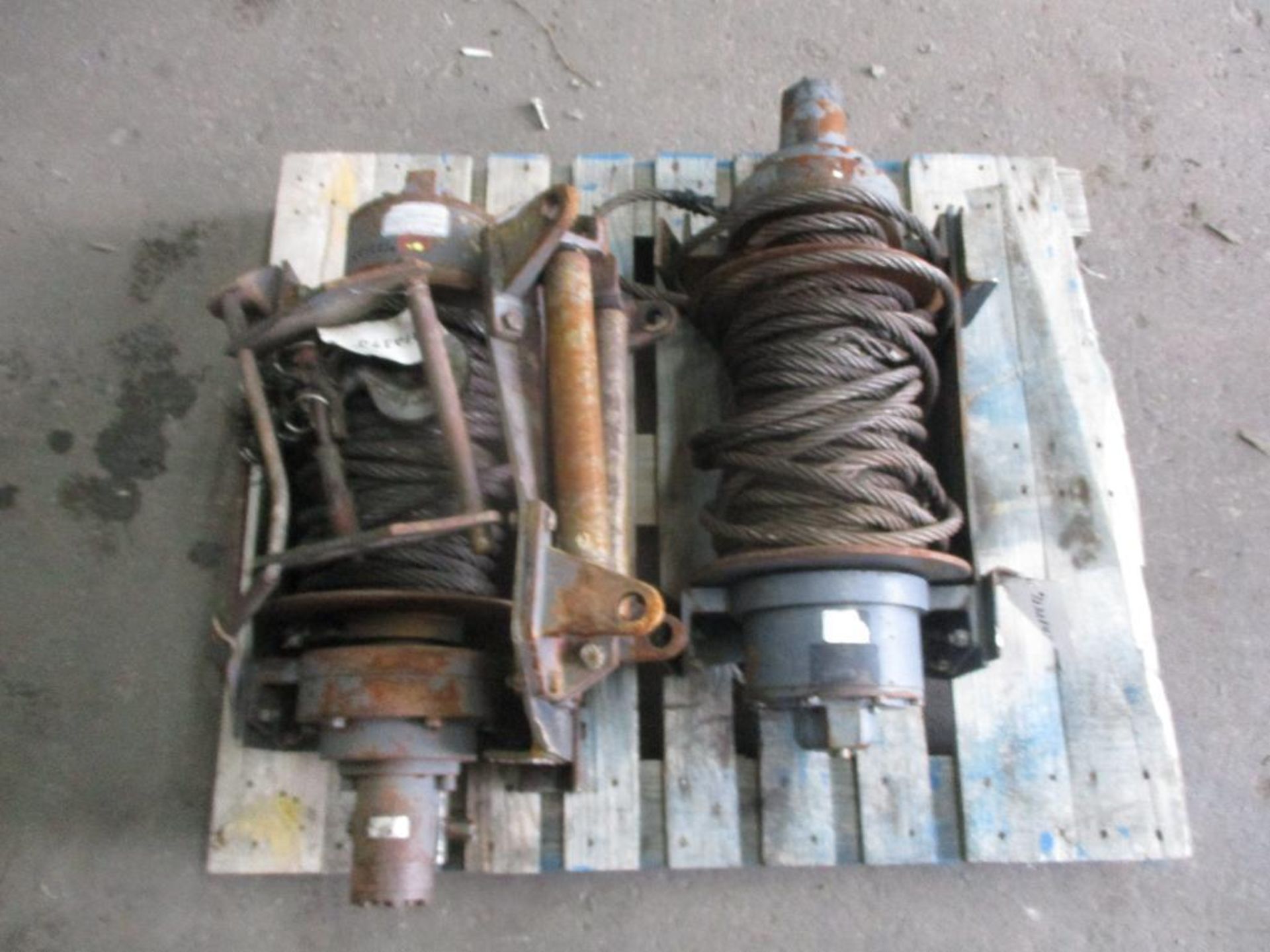 (2) DP 20,000 LB. Hydraulic Winches (Used) - Image 2 of 4
