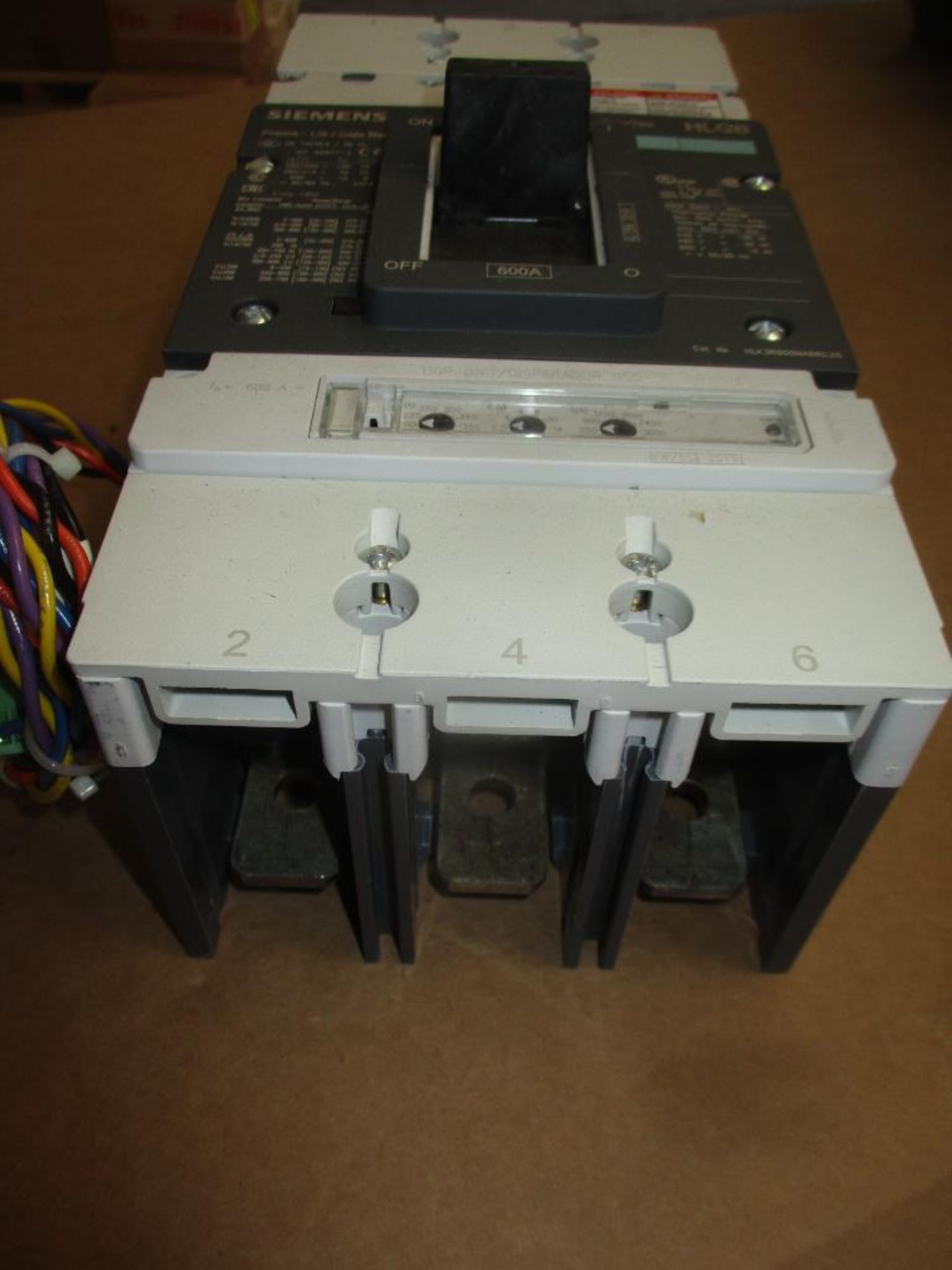 Siemens 600 AMP Circuit Breaker, 533658P1, 600A, 3-P, ETU LI 3AS+48VDC ST+WP, 65KA @ 480V, HLGB (New - Image 3 of 4