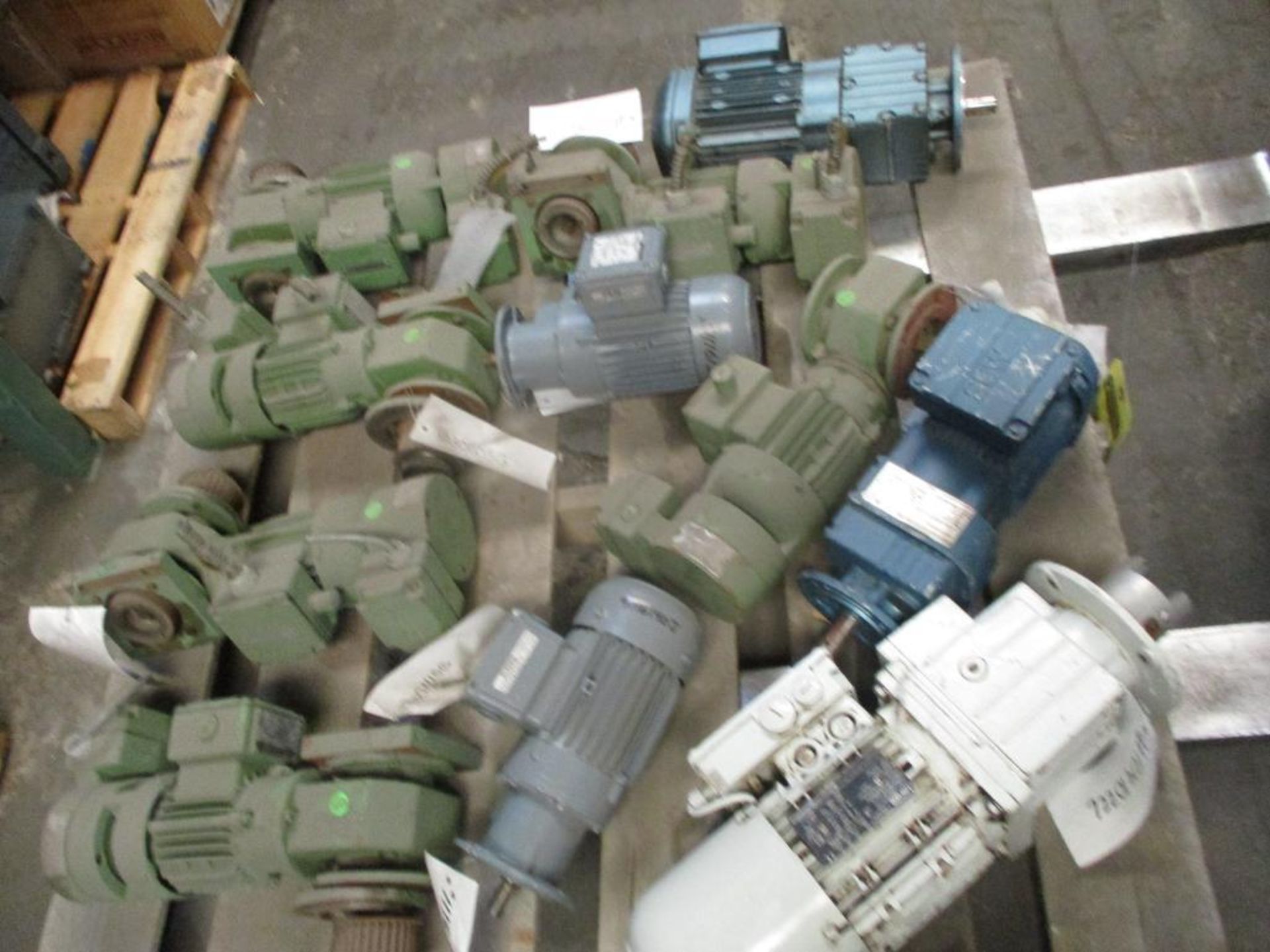 (11) Small Gear Motors; Lenze, Sew Eurodrive, Bauer, & More (Used)