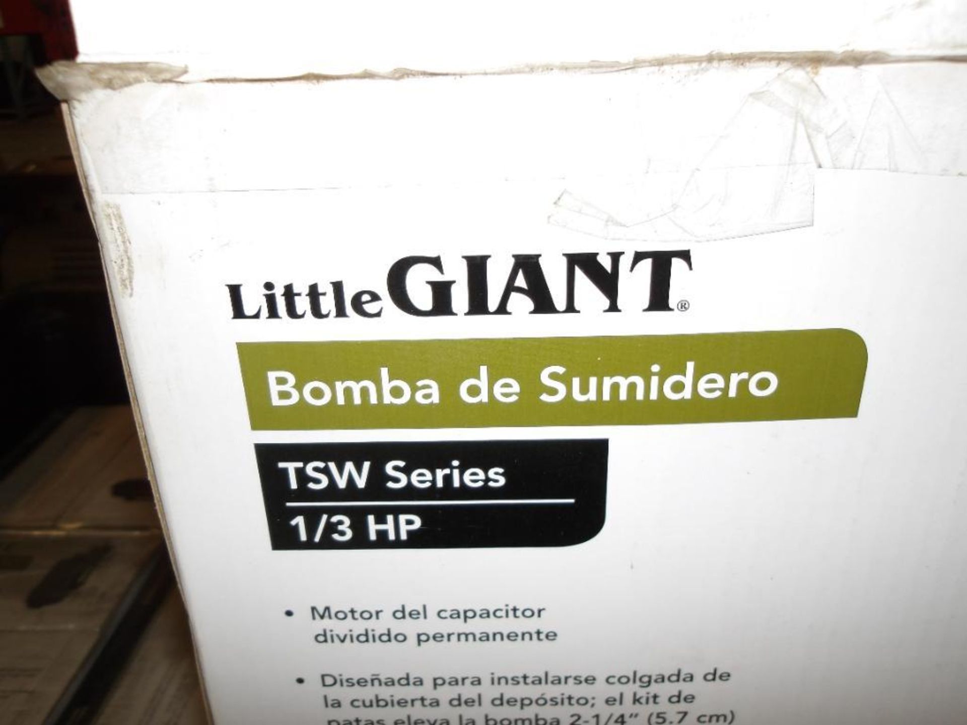 (15) Little Giant Sump Pumps, TSW Series, 1/3 HP, 110 V (New in Box) - Image 3 of 3