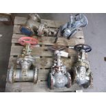 (Used) Steel Gate Valves; Kitz 3", Velan 3", Powell 4", Jankins 3", Trueseal 3' Plug