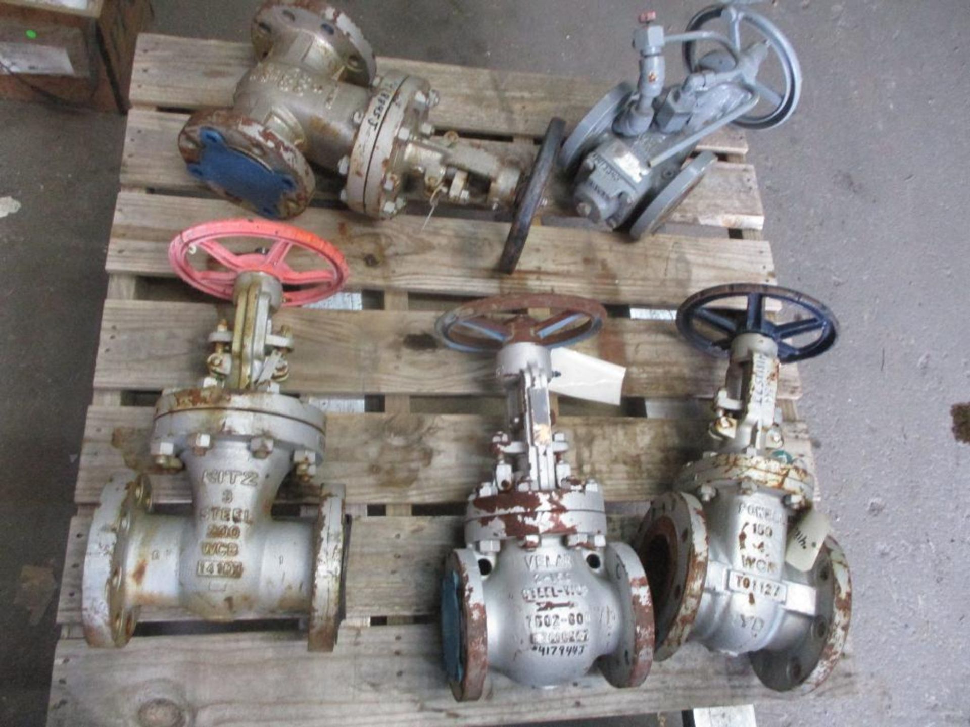 (Used) Steel Gate Valves; Kitz 3", Velan 3", Powell 4", Jankins 3", Trueseal 3' Plug