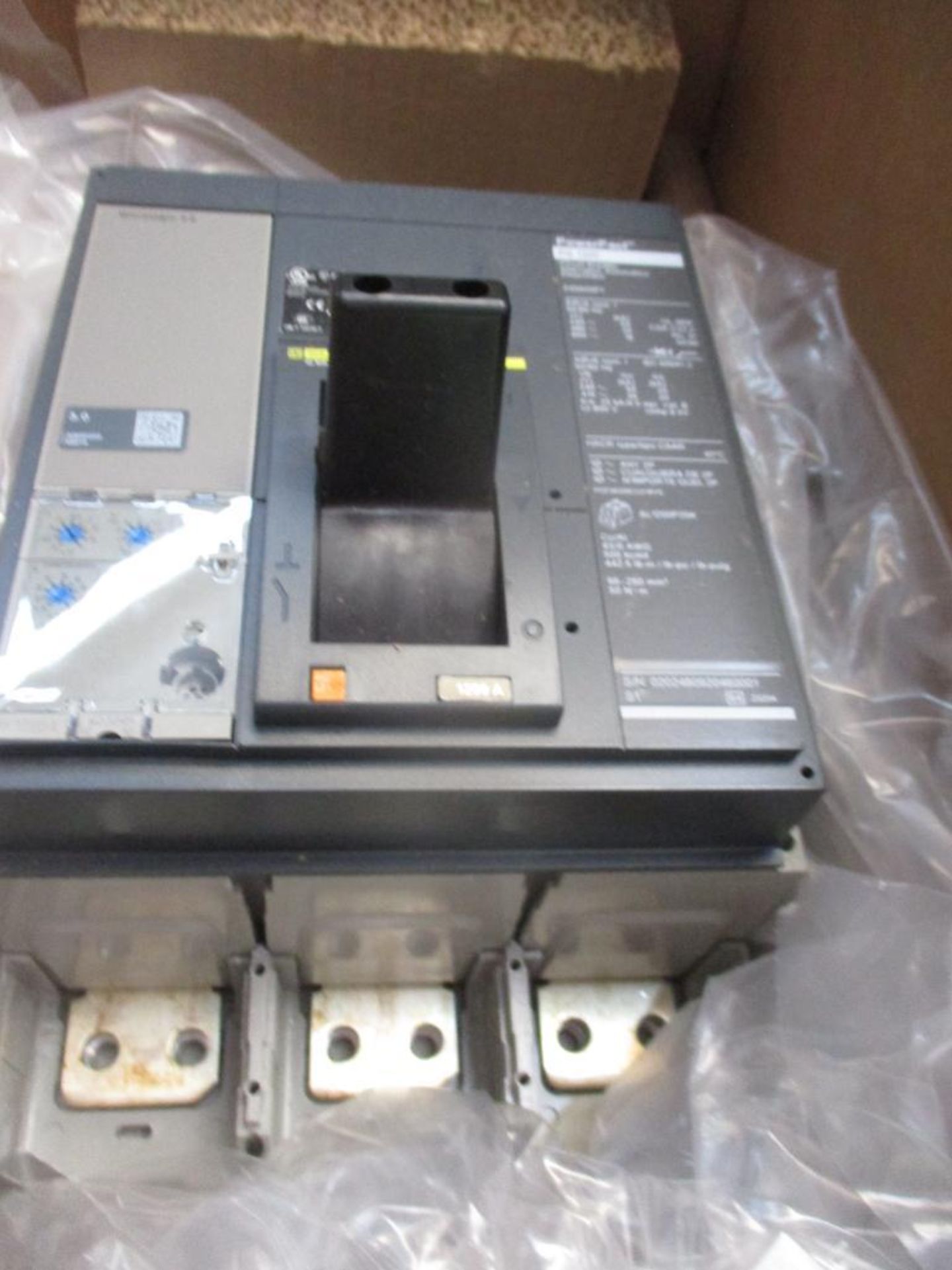 Square D 1200 AMP Circuit Breaker, 545920P1, 1200A, 3P, 600VAC, PG1200 (New in Box) - Image 2 of 4