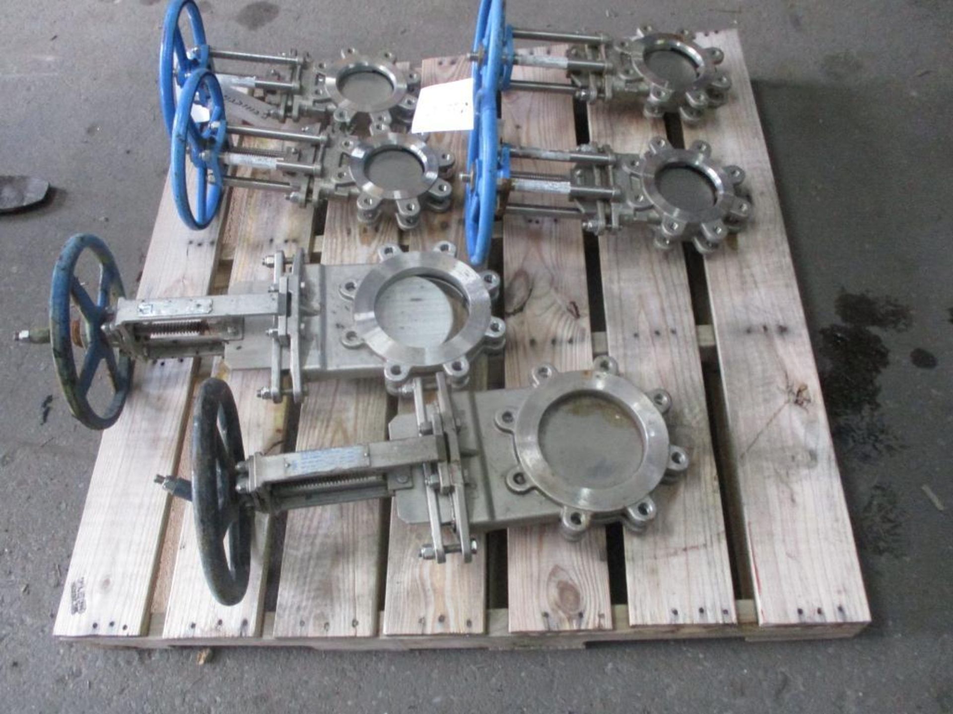 (6) Stainless Knife Gate Valves; (4) (New) Trueline 4", (2) LVC 6" - Image 3 of 4