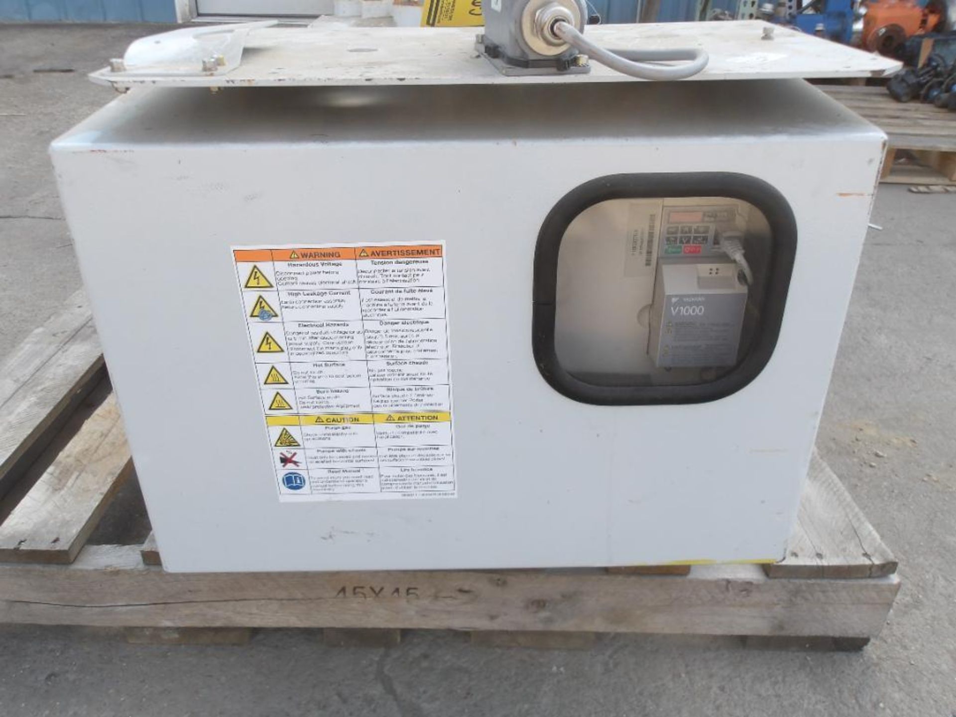 Oerlikon Leybold Sanitary Vacuum Pump, Type V135A, 400 V, Mass: 590 Kg (Used) - Image 4 of 4