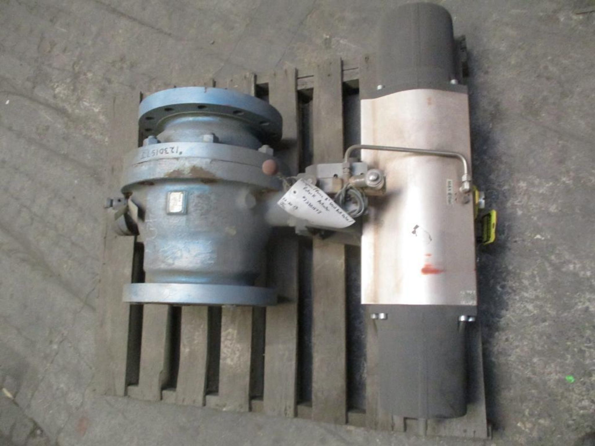 (New) Dongsan/Force 8" Steel Actuated Ball Valve