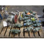 Hydroseal Relief Valves, Crosby 3x4 Steel Valve, Farris 1-1/2x2 Relief Valve