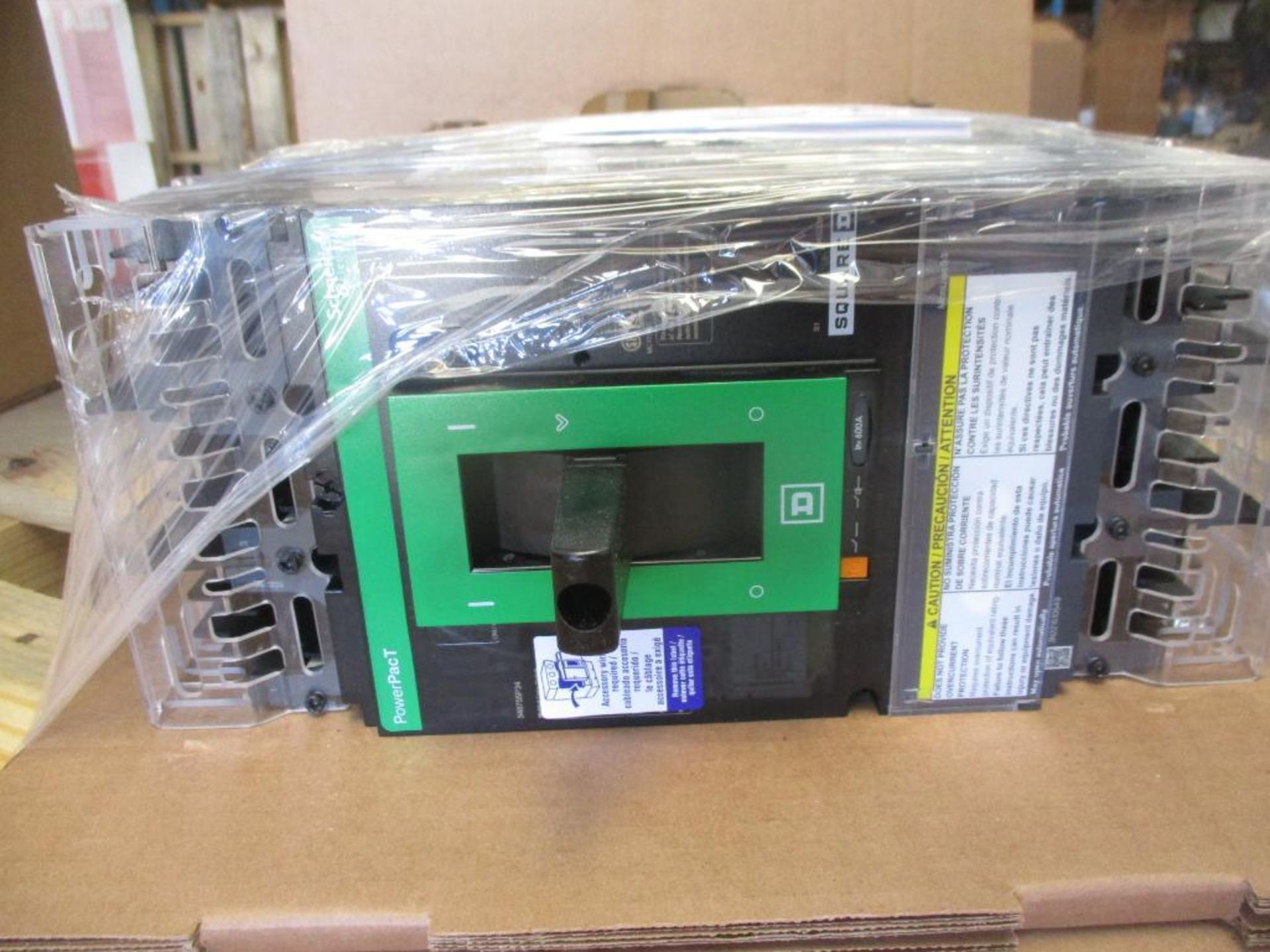 Square D 600 AMP Circuit Breaker, 548755P34, 600A, 3P, 600VAC, PowerPacT (New in Box)