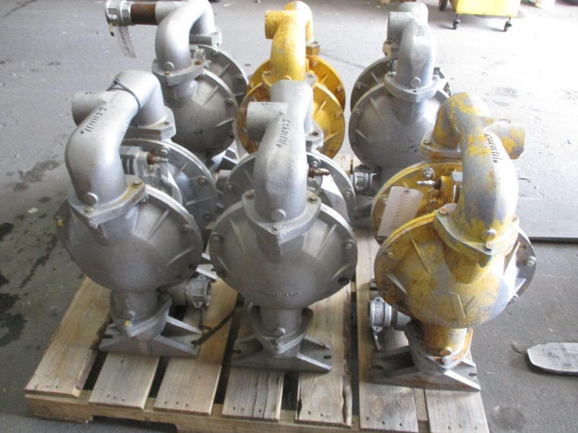 (6) Versa-Matic 2" Stainless Diaphragm Pumps (Used) - Image 2 of 4