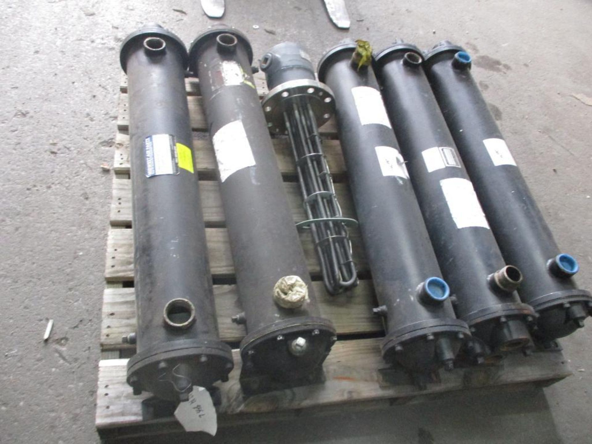 (5) (used) Gardner Denver Heat Exchangers, Ports 1-1/2", (Used) Ogden Heat Exchanger - Image 3 of 4