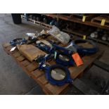 (12) (New) Butterfly Valves, 2", 2-1/2", 3", 6", 4", 12"; Grinnell, FNW, Milwaukee, Dezurik