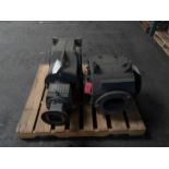 Sew Eurodrive Gearbox & Feeder, Gearbox Type KA107BR77AM184, Ratio: 222.00, Feeder, 8", No Tag (New)