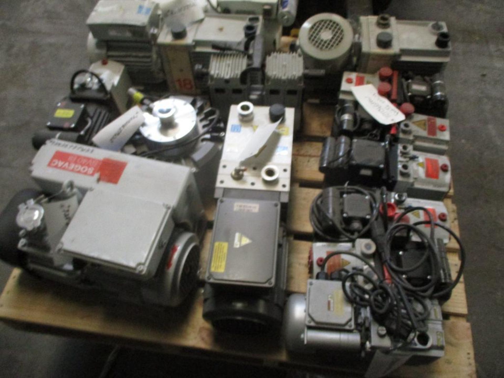 (14) Vacuum Pumps; Pfieffer DV02.5, DV03, Edwards E2M18, Agilent DS402 & More - Image 3 of 4