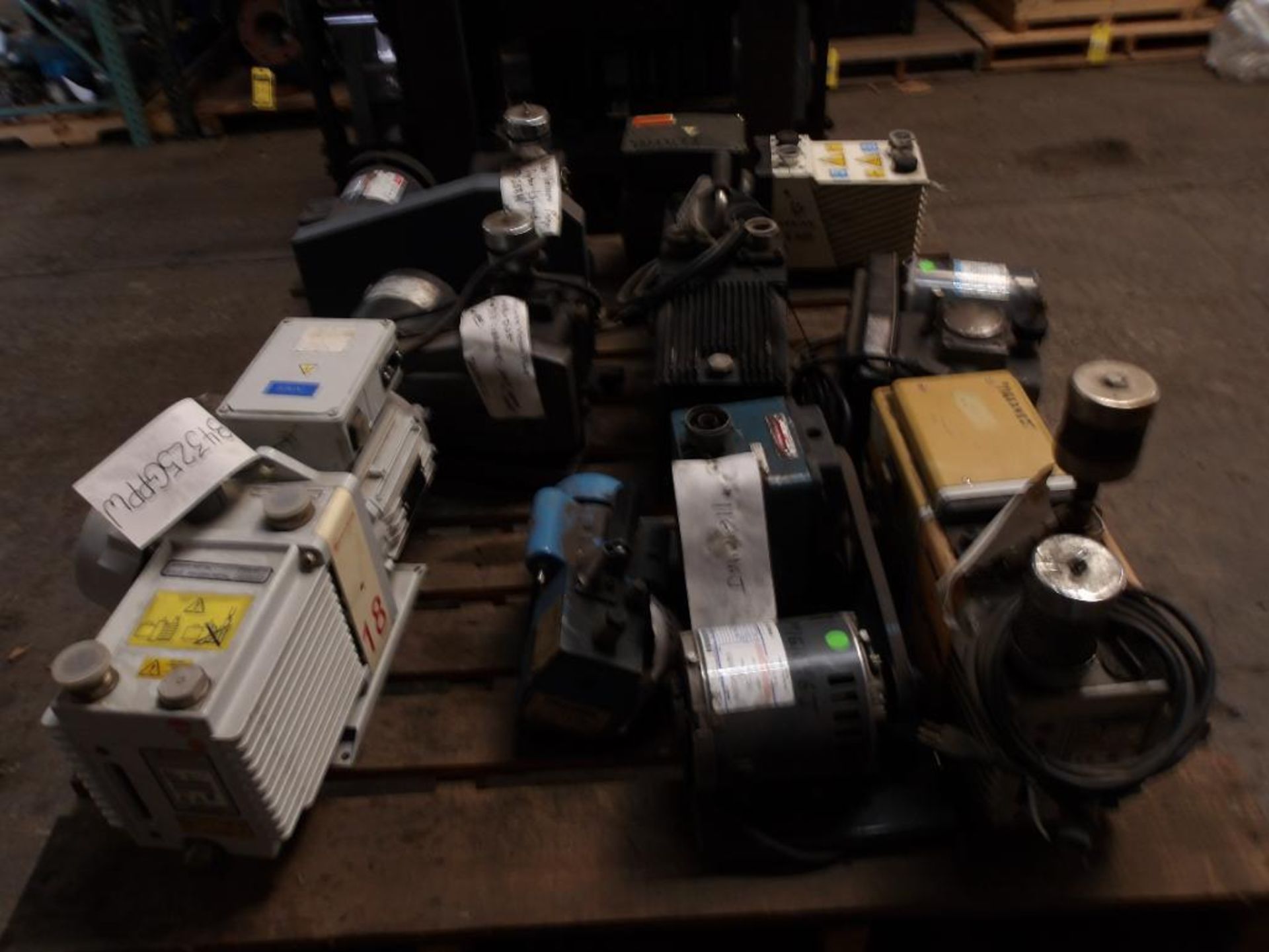 (9) (Used) Vacuum Pumps: Varian, Precision, Savant, Edwards, Welch - Image 2 of 4