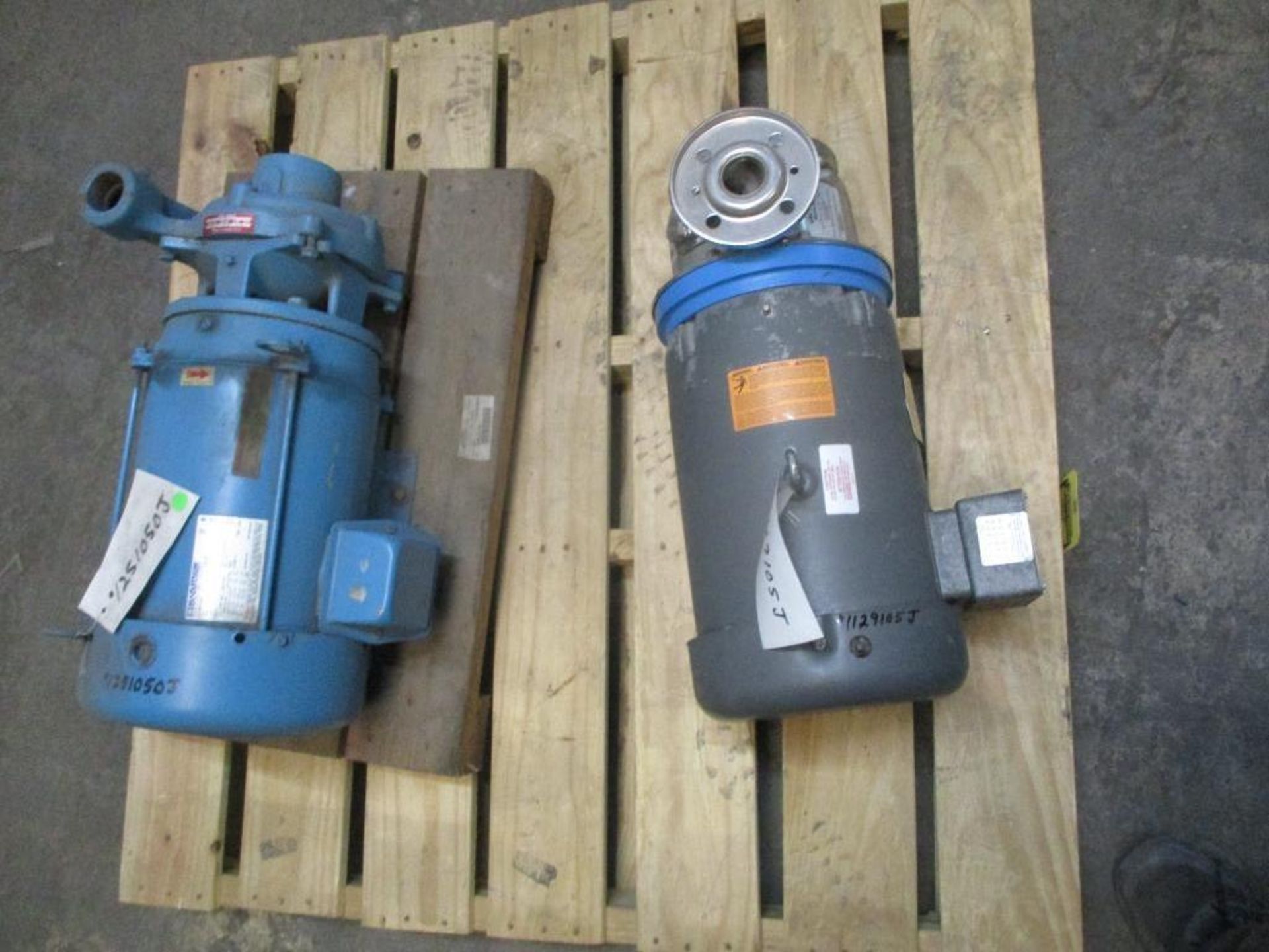 Goulds G&L 1-1/2 x 2-1/2-6 Stainless 10 HP Pump, Mepco 1-1/2 x 2 Iron 7-1/2 HP Pump (New) - Image 2 of 4