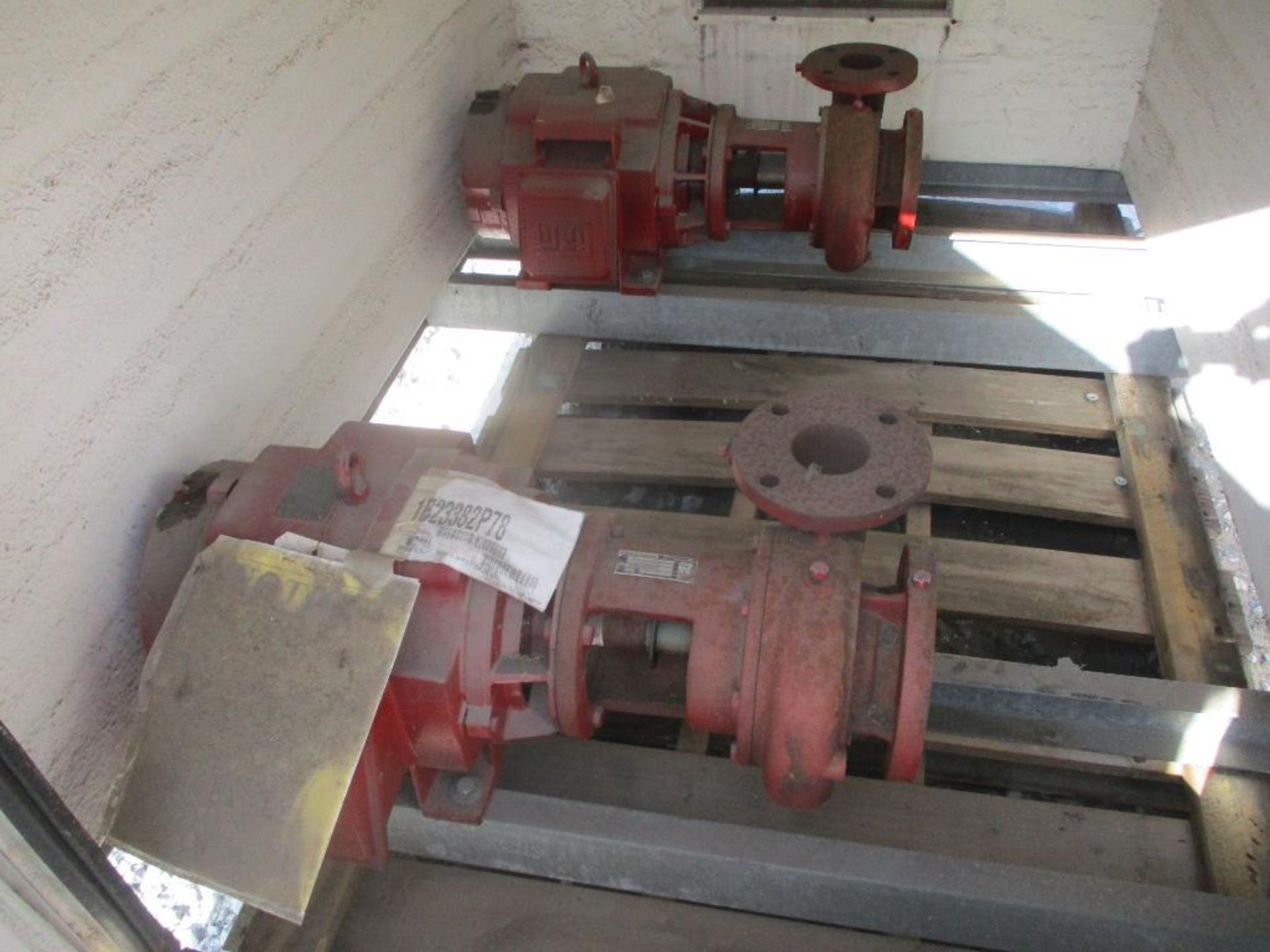 (1) Pump House w/ (2) Bell & Gossett 20HP Pumps (Unused) - Image 2 of 4