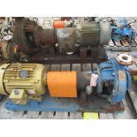 (1) Durco 2x3x13 Pumps SS w/ 20HP Motor & (1) Durco 1-1/2x3x13 Pump w/ 7.5HP Motor