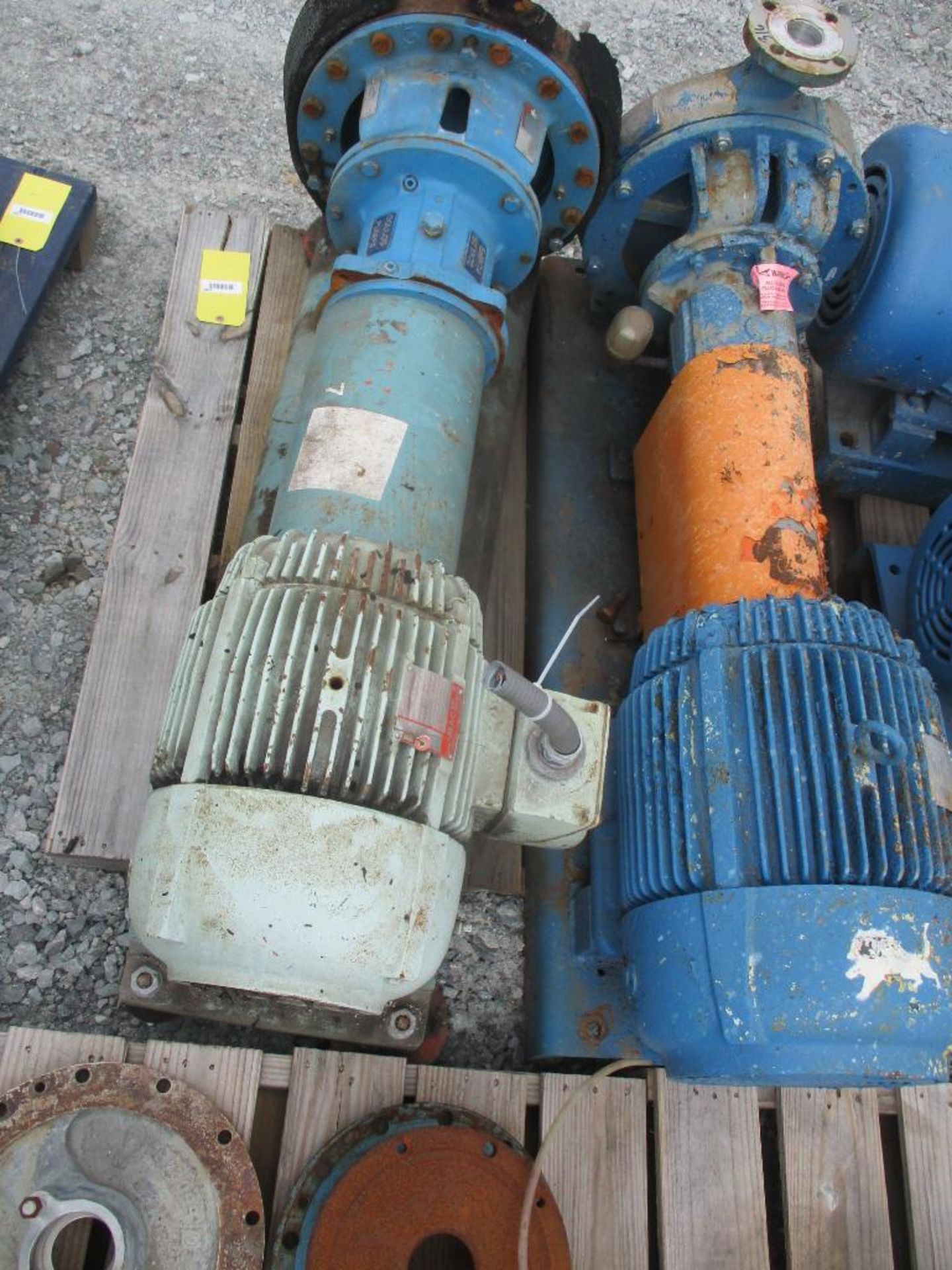 (1) Goulds 2x3x13 Pump w/ 15HP Motor & (1) Durco 2x3x13 316 SS Pump w/ 25HP Motor - Image 4 of 4