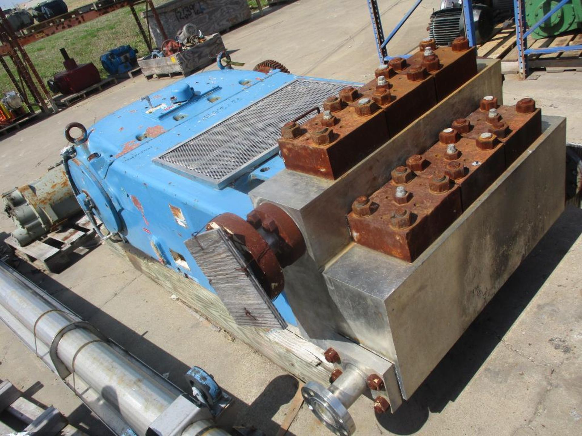 Uraca Triplex Pump, Stainless Head, Approx. Weight: 10,000 LB. - Image 2 of 4