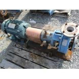 (1) Durco SS Pump 3x4x10 w/ 20 HP Motor