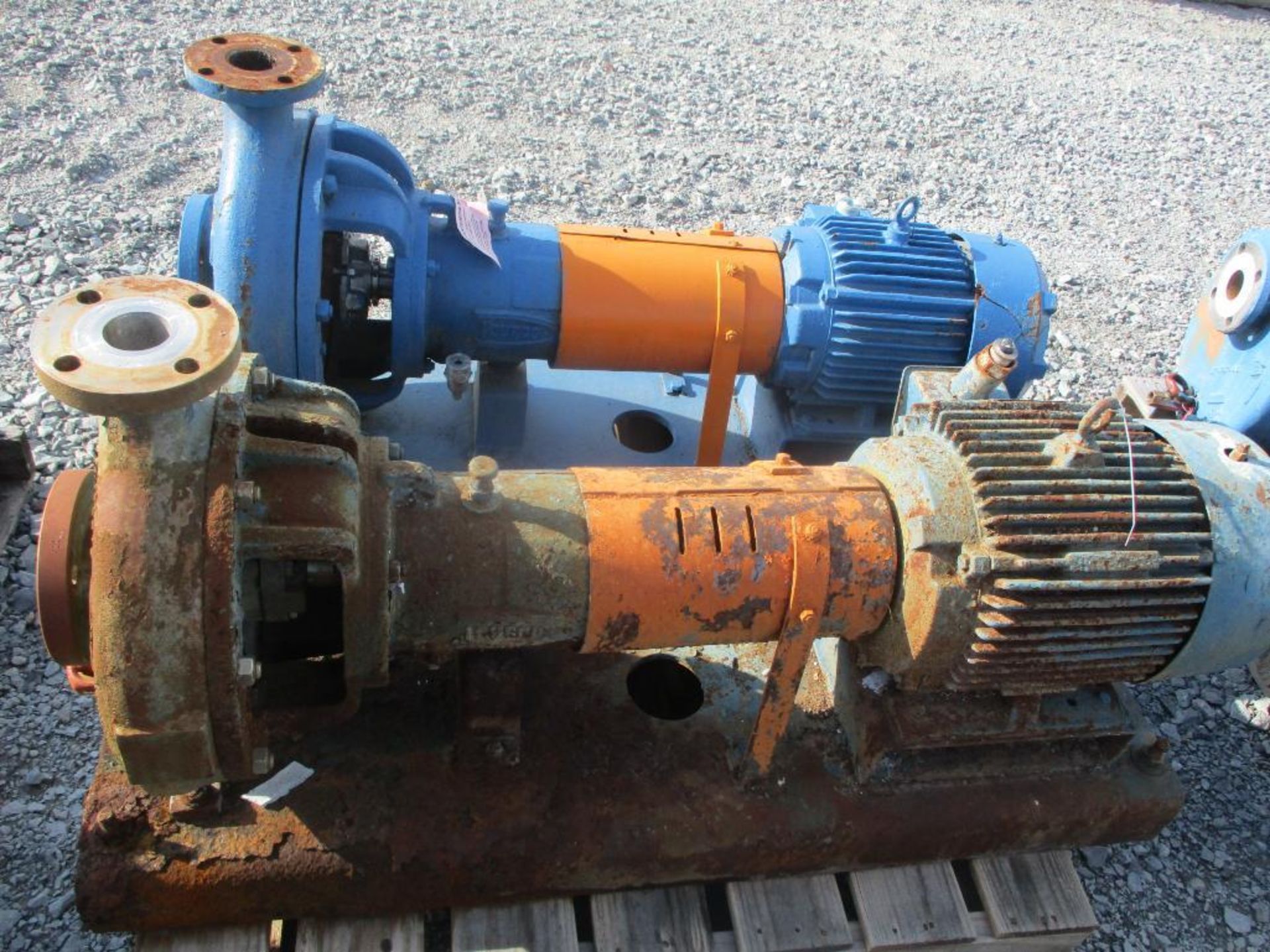 (1) Durco SS Pump w/ 20HP Motor 2x3x13, (1) Durco Pump w/ 10HP Motor 2x3x13 - Image 3 of 4