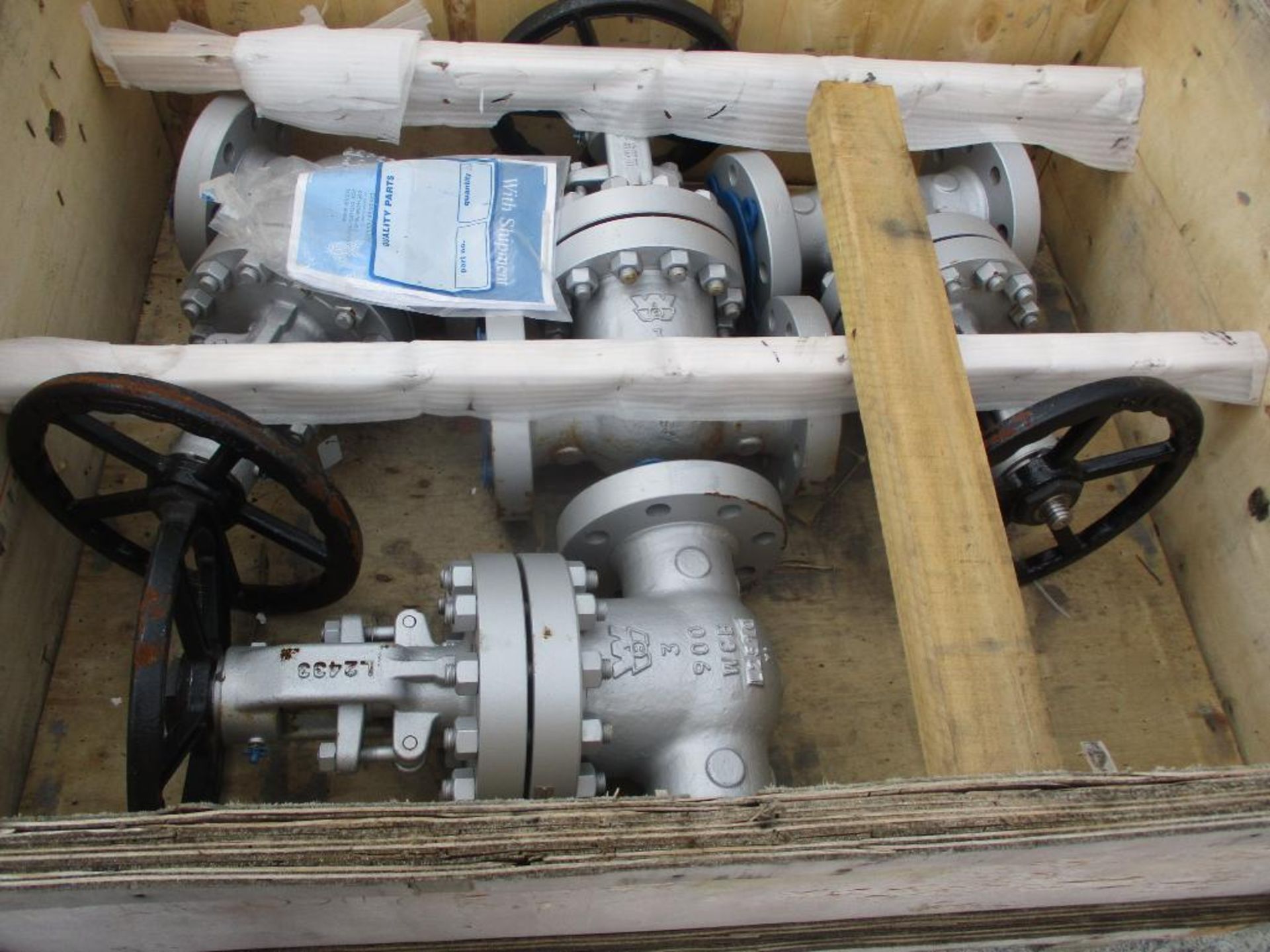 (1) Crate of (4) Williams 3" 900 Gate Valves - Image 3 of 4