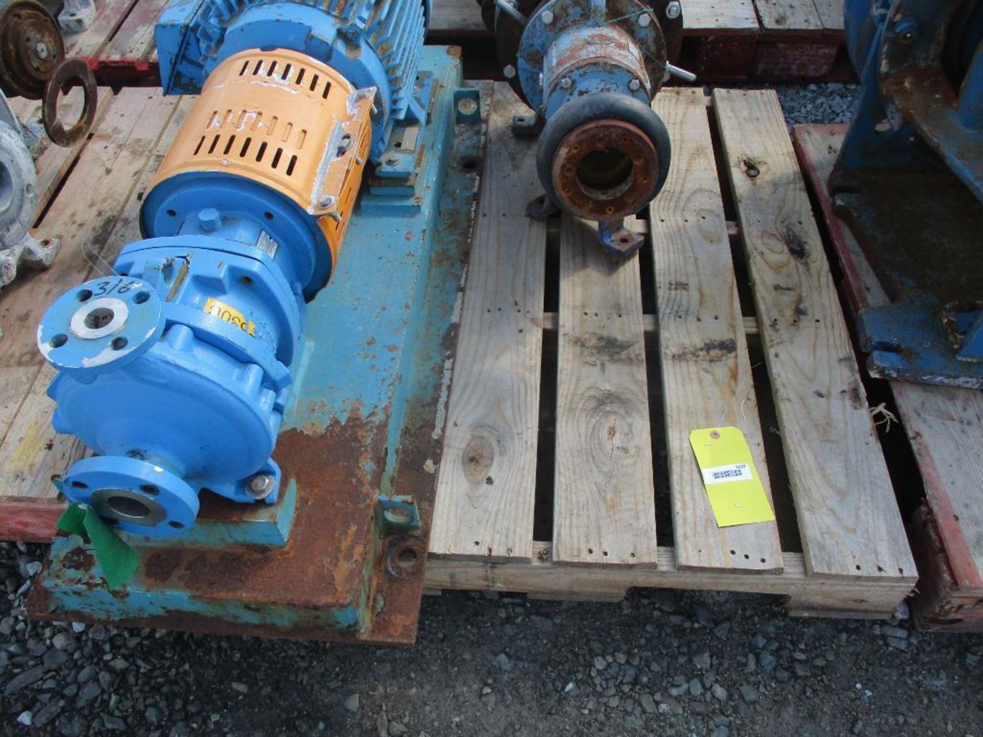 (1) Goulds SS Pump w/ 15HP Motor - Image 2 of 4