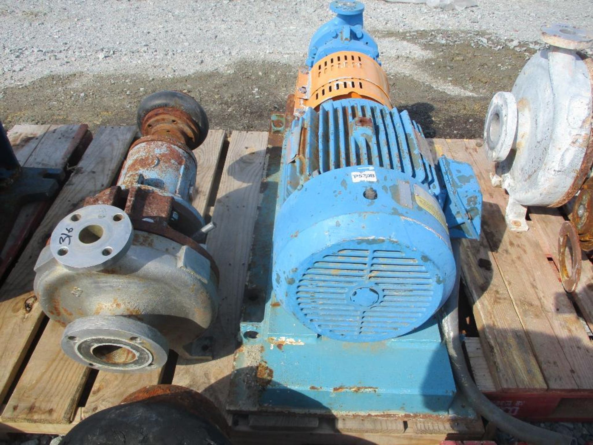(1) Goulds SS Pump w/ 15HP Motor - Image 4 of 4