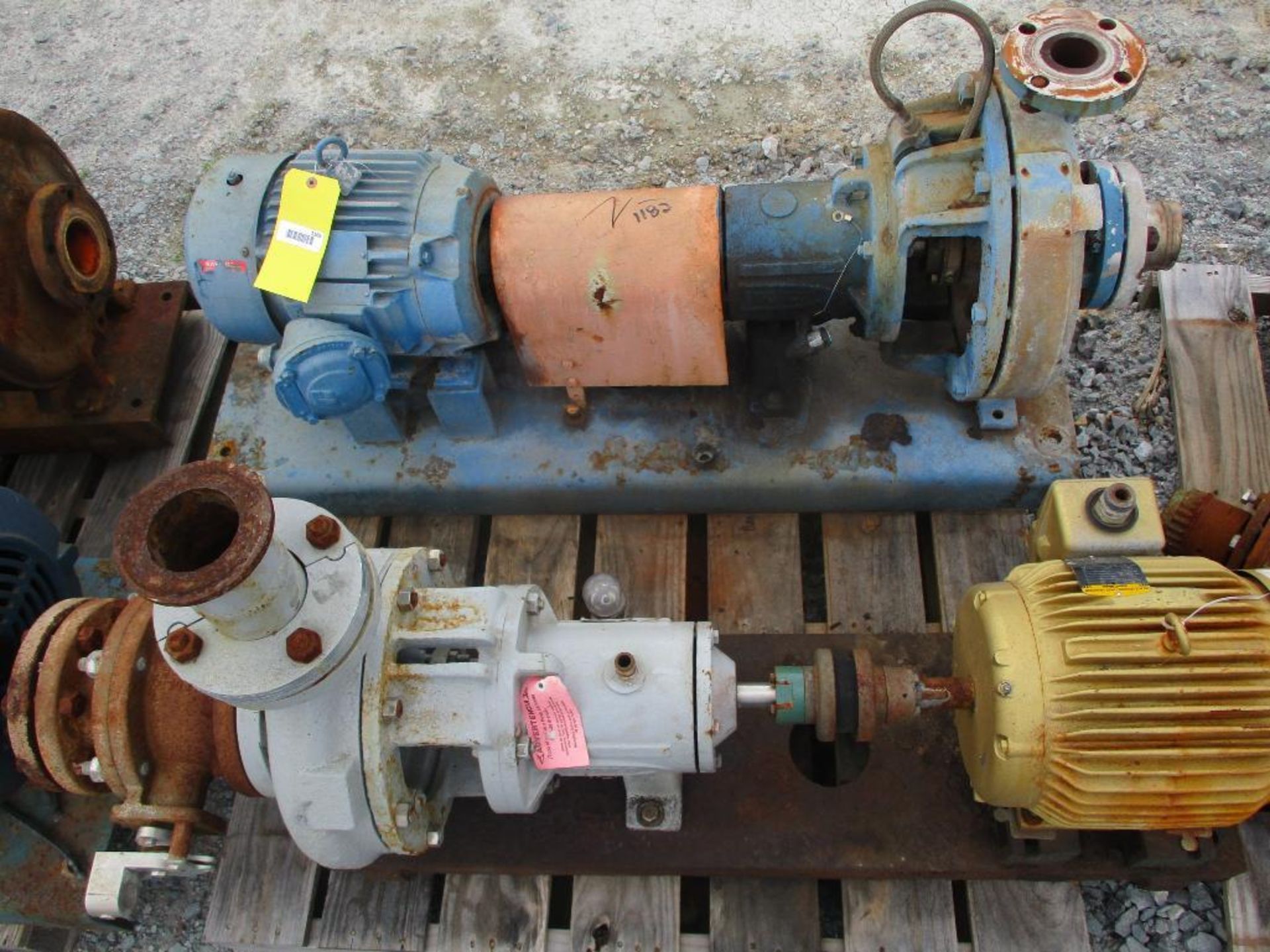 (1) Durco 3x4x10 316 Pump w/ 10HP Motor & (1) Durco 2x3x13 316 Pump w/ 7.5HP Motor - Image 4 of 4