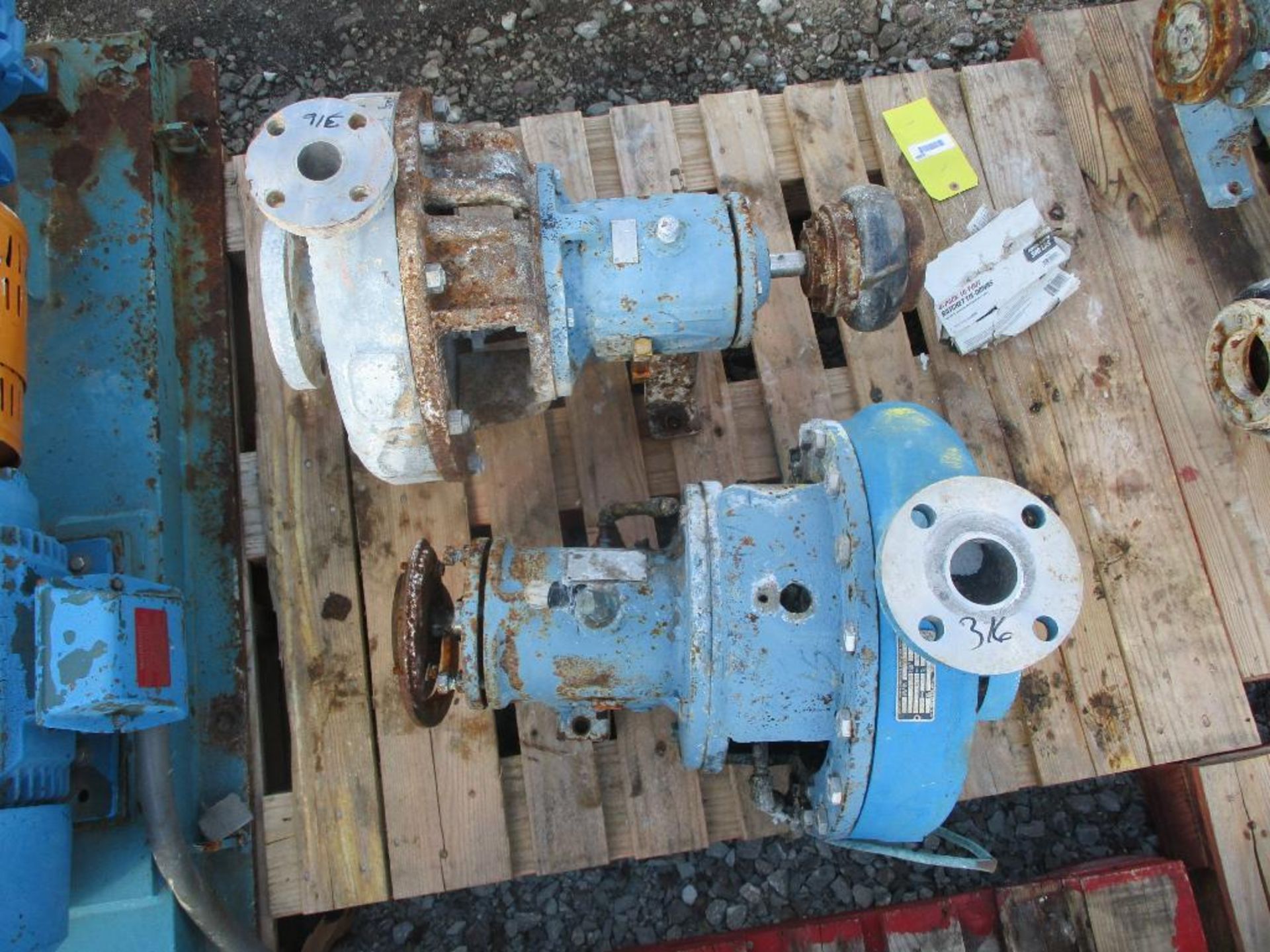 (1) Goulds 3196 2x3x13 SS Pump, (1) Durco 1'2x3x13 SS Pump - Image 5 of 5